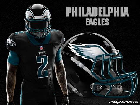 eagles blackout jersey